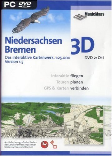 Niedersachsen/Bremen 3D 1.5: DVD 2, Ost (DVD-ROM Other software