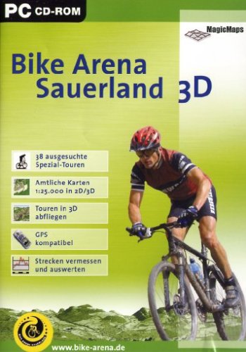 Bike Arena Sauerland 3D. CD-ROM für Windows 98/ME/2000/XP. Hobbies & Leisure