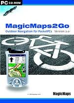 Product Image: MagicMaps2Go. Version 2.0.: Outdoor-Navigation für Pocket-PCs.