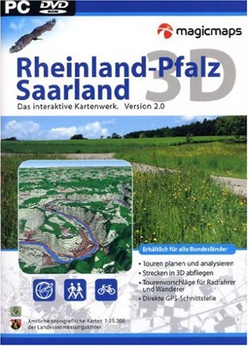 Rheinland-Pfalz/Saarland 3D 2.0 (DVD-ROM) software