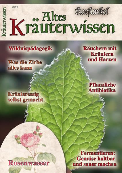 Karfunkel Altes Kräuterwissen Nr.3 Books