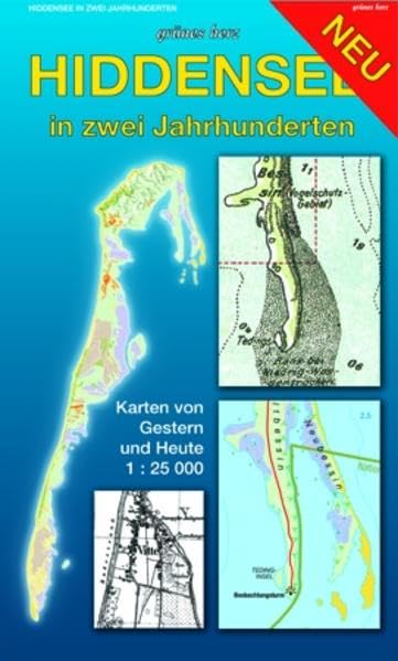 Hiddensee in zwei Jahrhunderten 1 : 25 000 Leisure, Home & Garden