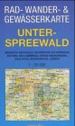 Rad-, Wander- und Gewässerkarte Unterspreewald: Mit Märkisch Buchholz, Neuendorf, Alt Schadow, Köthen, Neu Lübbenau, Groß Wasserburg, Schlepzig, Schönwalde, Lübben. Maßstab 1:35.000. Leisure, Home & Garden