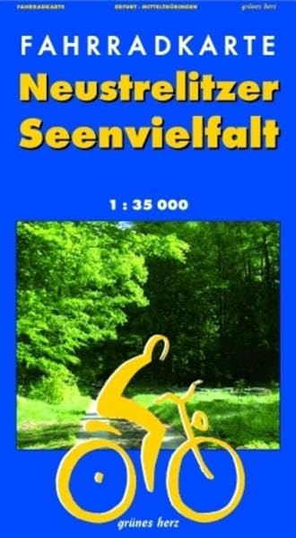Fahrradkarte Neustrelitzer Seenvielfalt Leisure, Home & Garden