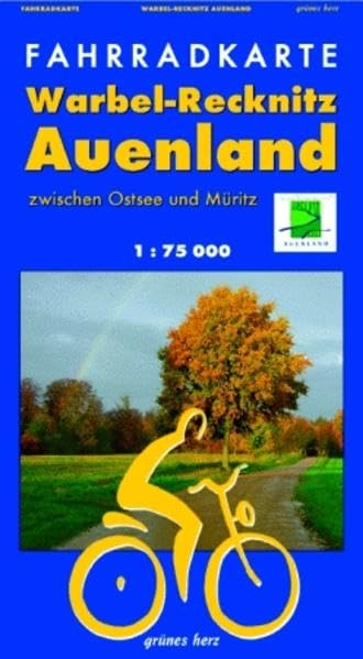 Fahrradkarte Warbel-Recknitz Auenland: Zwischen Ostsee und Müritz. Maßstab 1:75.000. (Fahrradkarten) Leisure, Home & Garden