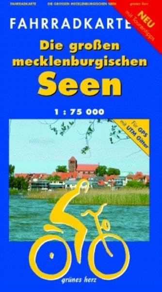 Fahrradkarte Die großen mecklenburgischen Seen: Mit UTM-Gitter für GPS. (Fahrradkarten) Leisure, Home & Garden