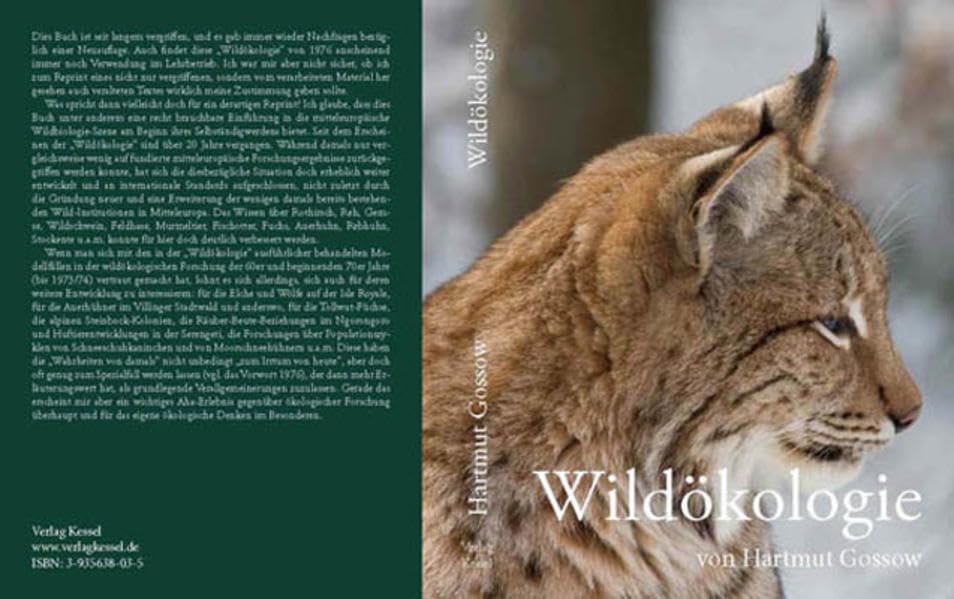 Wildökologie: Begriffe, Methoden, Ergebnisse, Konsequenzen Natural Sciences