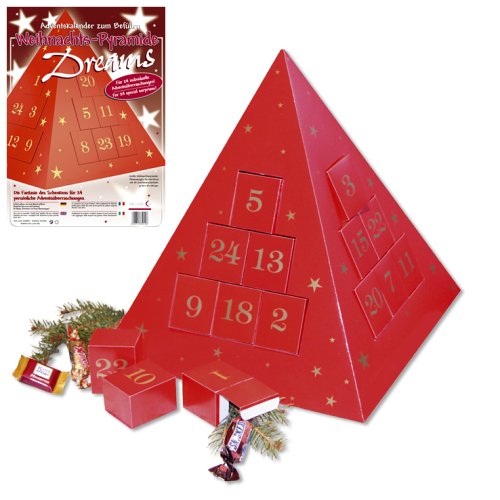 Adventskalender, Rudolph mit der roten Nase, Weihnachts-Pyramide, m. Audio-CD (Original-Soundtrack): Adventskalender zum Basteln und Befüllen. Für 24 ... Adventsüberraschungen zum selber Befüllen Calendars