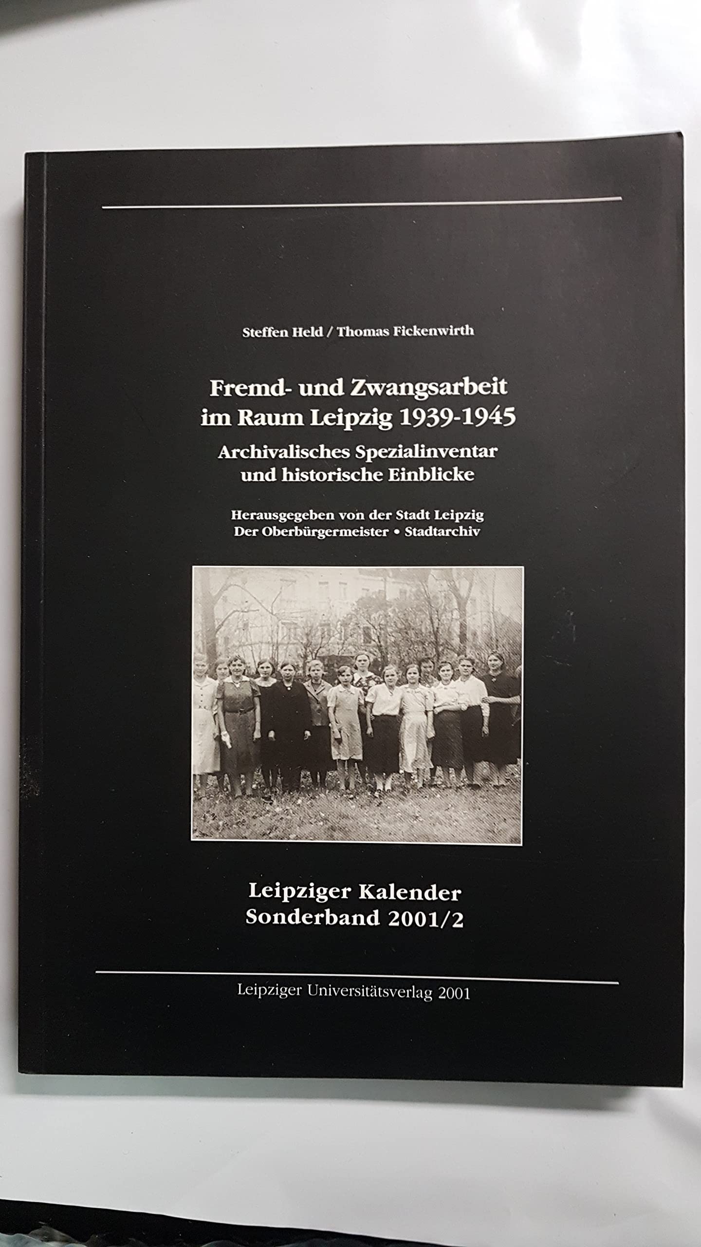 Fremd- und Zwangsarbeit im Raum Leipzig 1939-1945. Archivalisches Spezialinventar und historische Einblicke Books