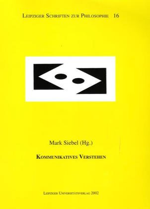 Kommunikatives Verstehen Philosophy Books