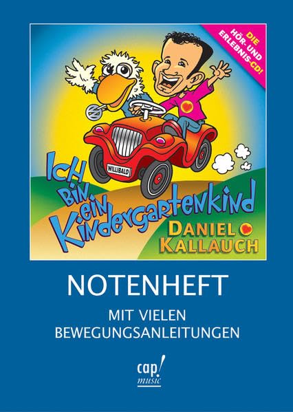 Product Image: Ich bin ein Kindergartenkind: Notenheft