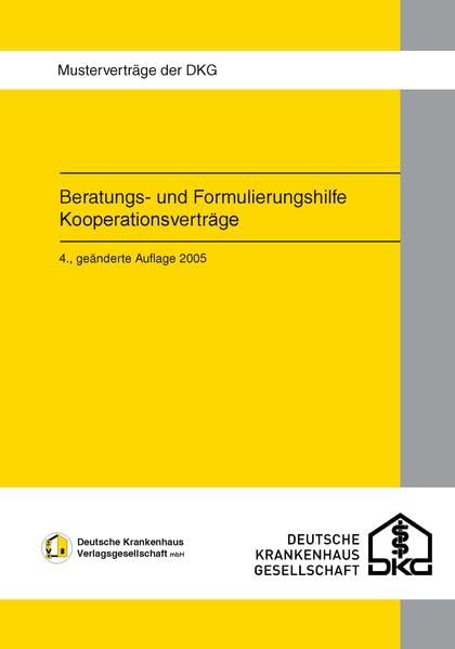 Beratungs- und Formulierungshilfe - Kooperationsverträge Medicine