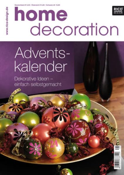 Adventskalender: Dekorative Ideen einfach selbstgemacht (Home Decoration) Hobbies & Crafts