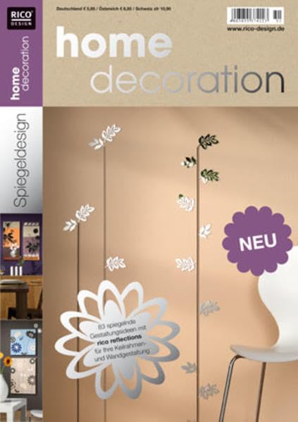 Reflections: Spiegelnde Gestaltungsideen mit rico reflections für Ihre Keilrahmen- und Wandgestaltung (Home Decoration) Hobbies & Crafts