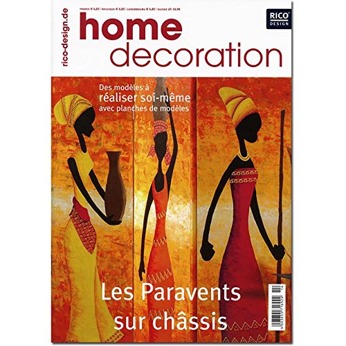 Livre Home Decoration Rico Design Numero 14 : Les Paravents sur chassis book