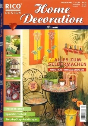 Mosaik: Trockenblumen. Spachtel-Technik. Step-by-Step-Anleitungen. Alles zum Selbermachen. Mit Original-Vorlagebogen Hobbies & Crafts