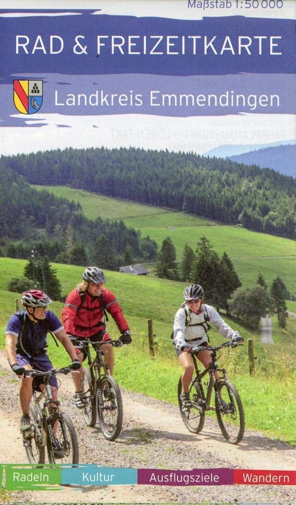 Rad & Freizeitkarte Landkreis Emmendingen: Landkreis Emmendingen - eine Region zum Entdecken Leisure, Home & Garden