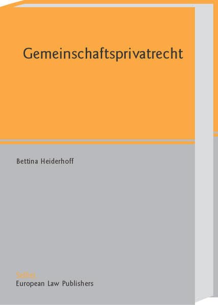 Gemeinschaftsprivatrecht Law