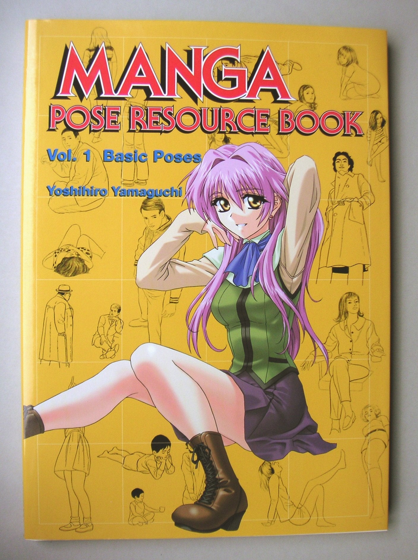 Manga Pose Resource Book, Vol.1: Basic Poses Manga
