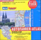 Falk Autofahrer-Atlas Rheinland Maps & Plans