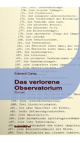 Das verlorene Observatorium: Roman: Roman. Aus d. Engl. v. Jürgen Bürger Fiction
