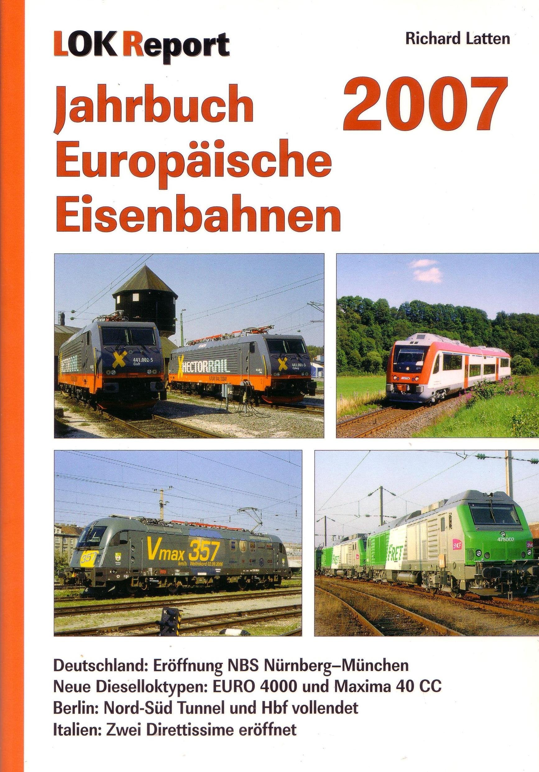 Jahrbuch Europäische Eisenbahnen 2007 Leisure, Home & Garden