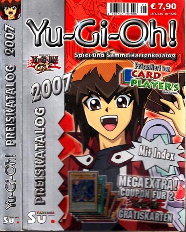 Yu-Gi-Oh! Preiskatalog 2008. Katalog für Yu-Gi-Oh Spiel- und Sammelkarten Manga