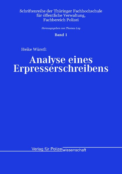 Product Image: Analyse eines Erpresserschreibens