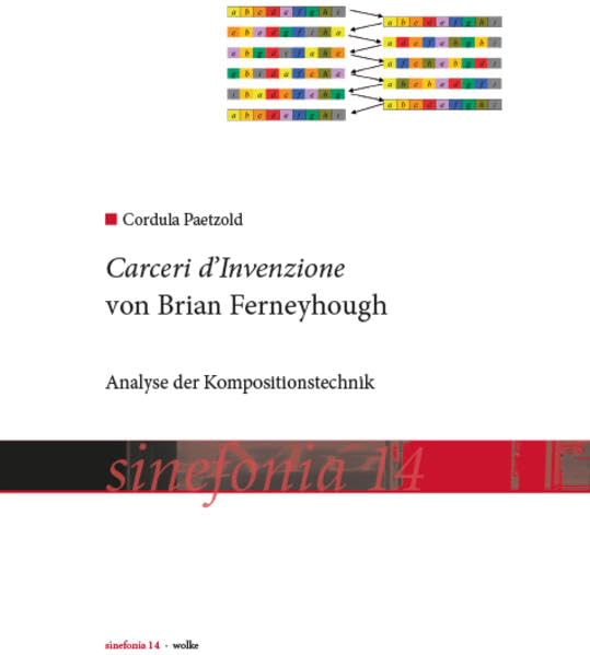Carceri d’Invenzione von Brian Ferneyhough: Analyse und Kompositionstechnik (sinefonia) Sheet Music