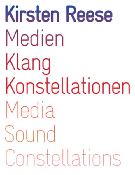 Medien, Klang, Konstellationen Arts & Music