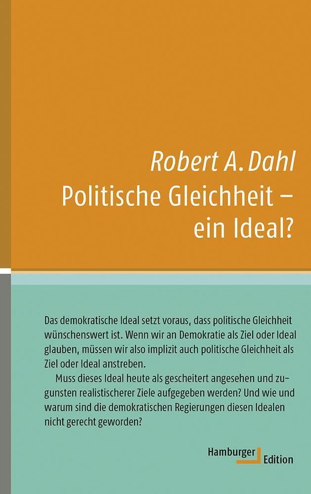 Politische Gleichheit - ein Ideal? Law