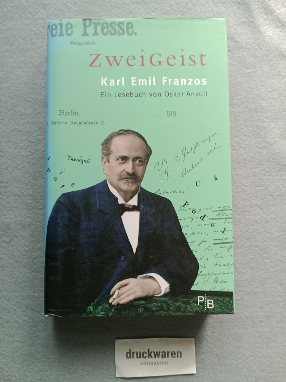 Zweigeist. Karl Emil Franzos book