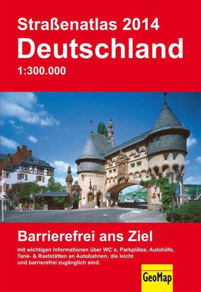 Straßenatlas Deutschland 2014: Barrierefrei ans Ziel Leisure, Home & Garden