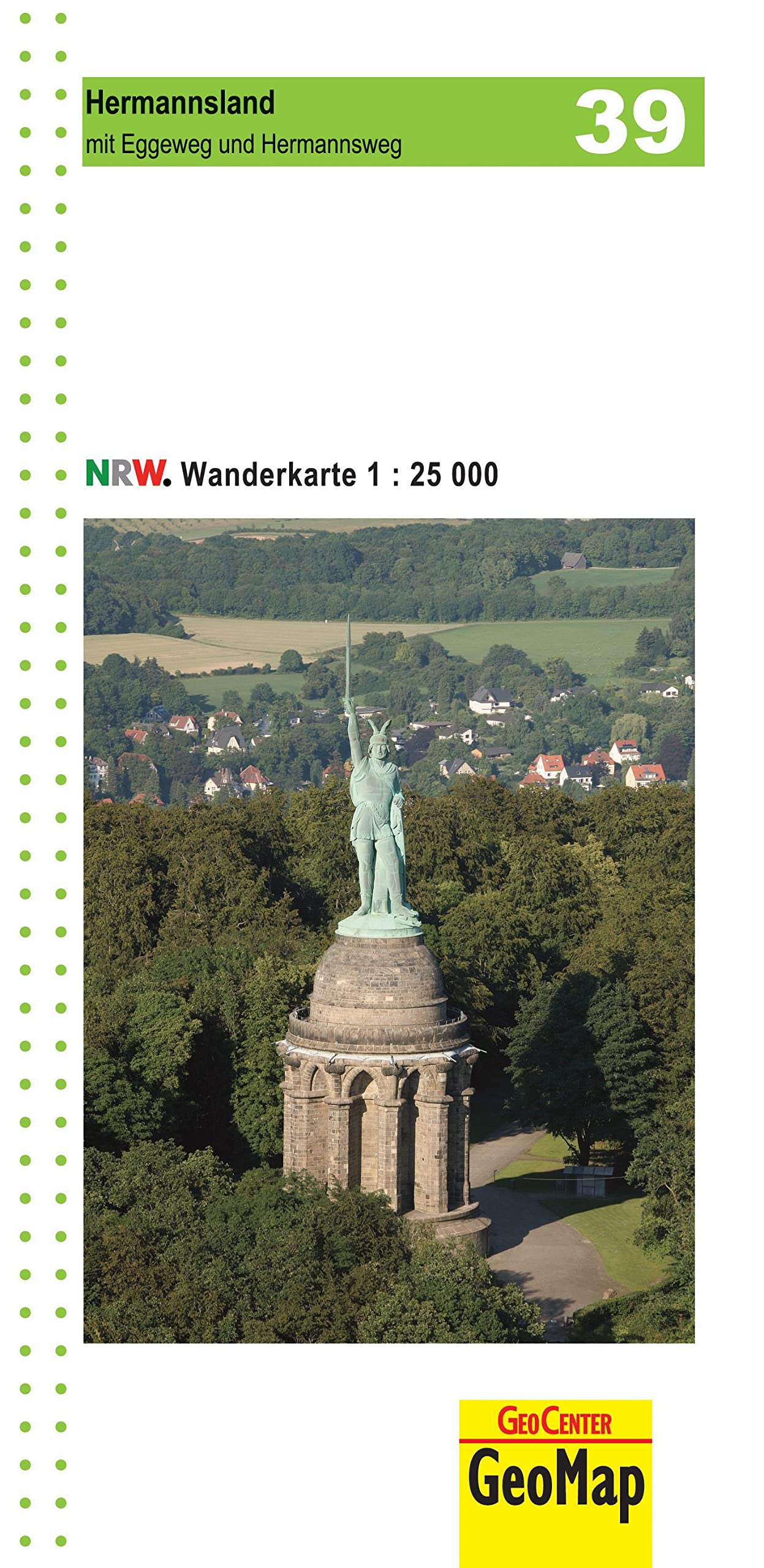 Wanderkarte Nordrhein-Westfalen 39 Hermannsland 1  : 25 000 Leisure, Home & Garden