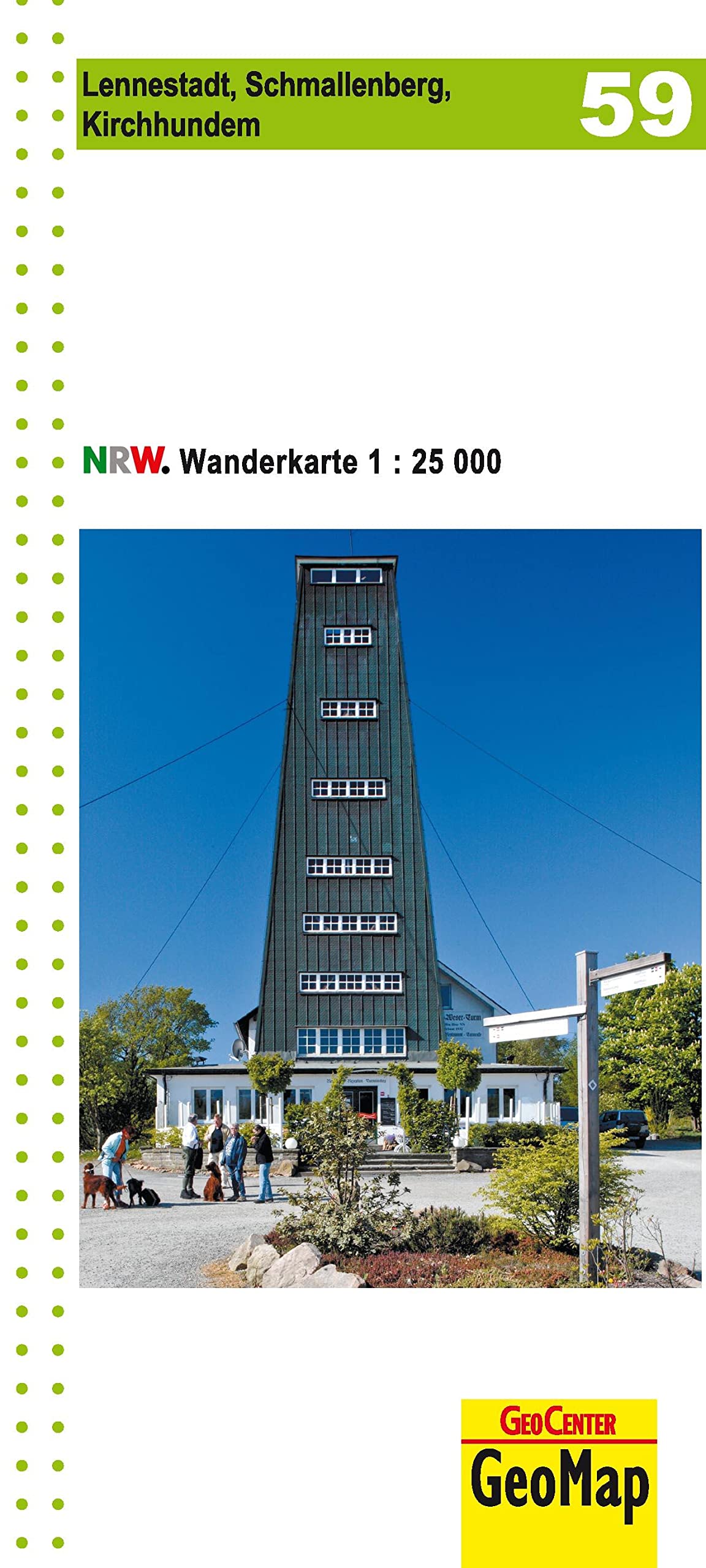 Lennestadt, Schmallenberg, Kirchhundem Blatt 59, topographische Wanderkarte NRW: 1:25.000 (Geo Map) Leisure, Home & Garden