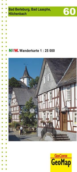 Wanderkarte 60 Bad Berleburg, Bad Laasphe, Hilchenbach 1 : 25 0000 Leisure, Home & Garden