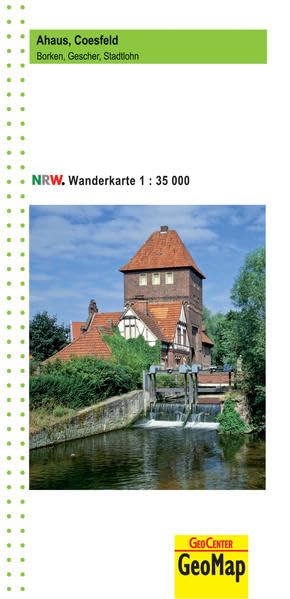 Ahaus, Coesfeld NRW Wanderkarte 1:35.000: Borken, Gescher, Stadtlohn Leisure, Home & Garden