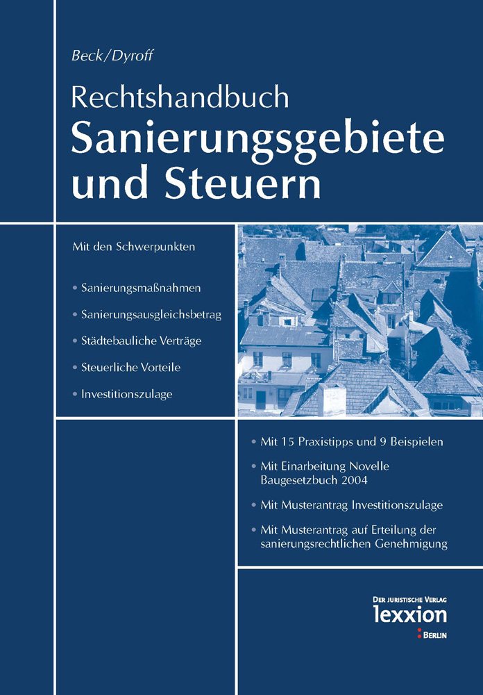 Sanierungsgebiete und Steuern Law