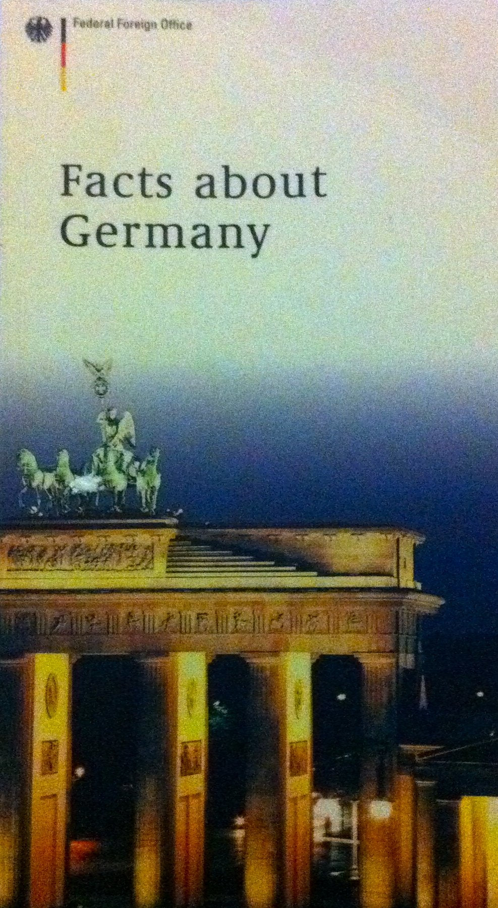 Product Image: Facts about Germany