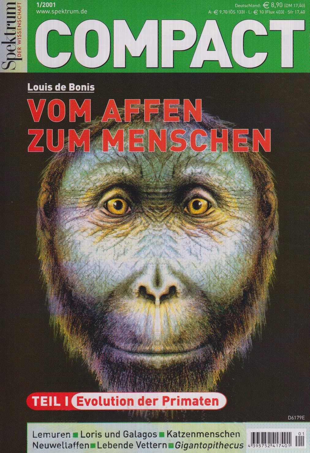 Vom Affen zum Menschen. Teil I und II Leisure, Home & Garden