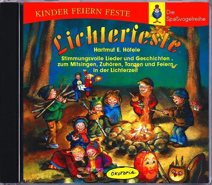 Lichterfeste. CD: Stimmungsvolle Lieder und Geschichten zum Mitsingen, Zuhören, Tanzen und Feiern in der Lichterzeit cd