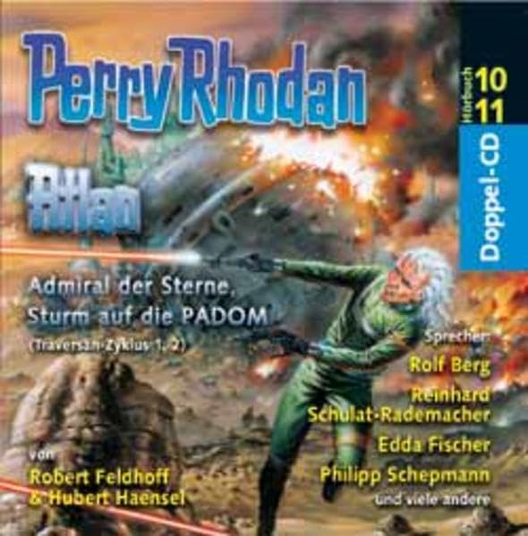 Perry Rhodan 10 und 11 Atlan - Admiral der Sterne cd