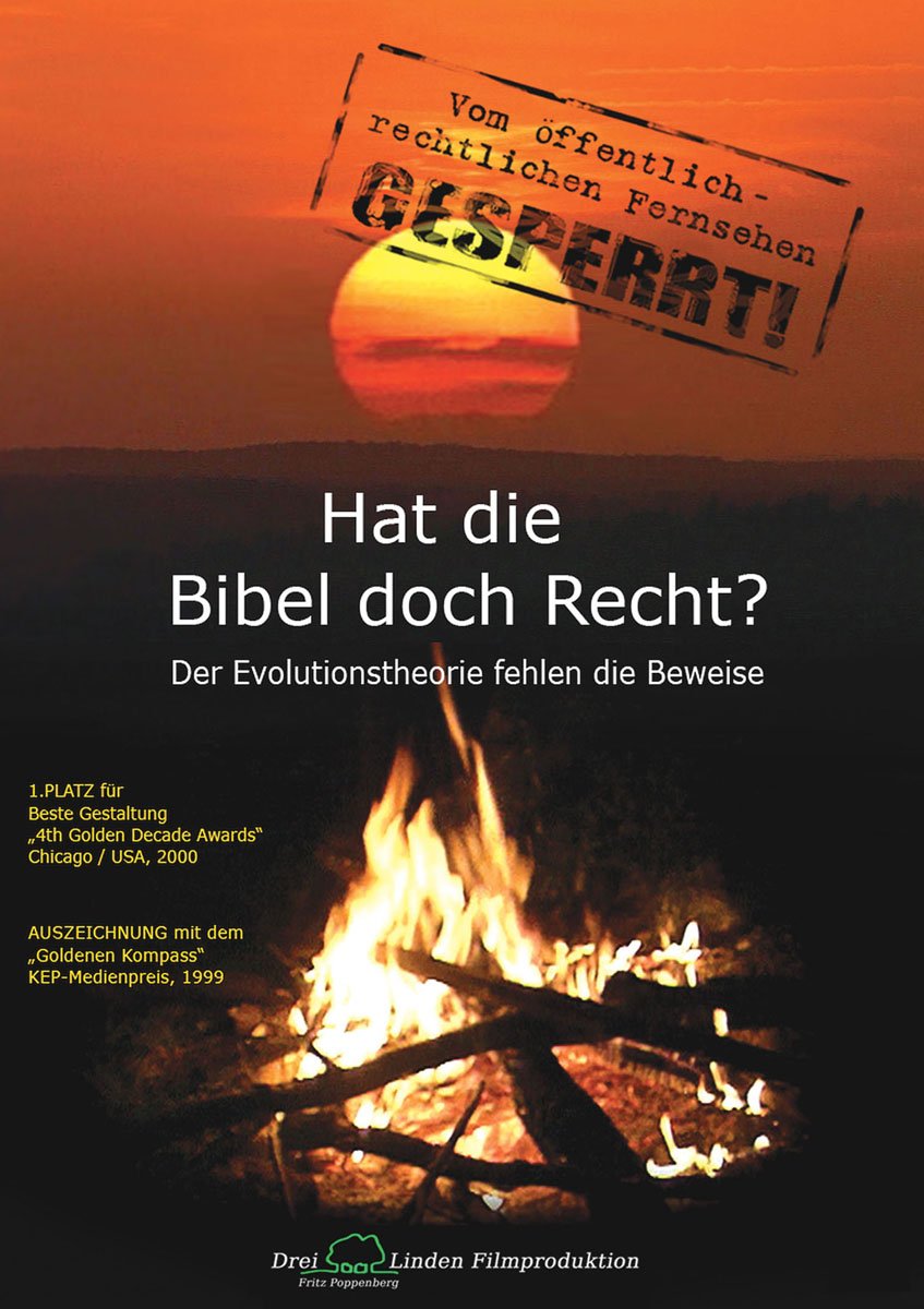 Product Image: Hat die Bibel doch Recht?: Der Evolutionstheorie fehlen die Beweise