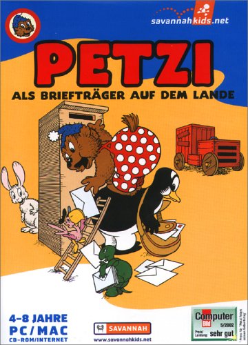 Petzi als Briefträger auf dem Lande PC