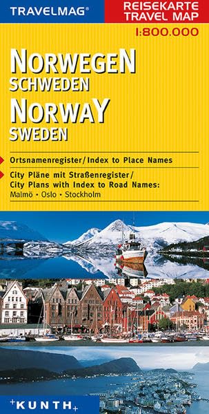 Reisekarte : Norwegen / Schweden Leisure, Home & Garden Books