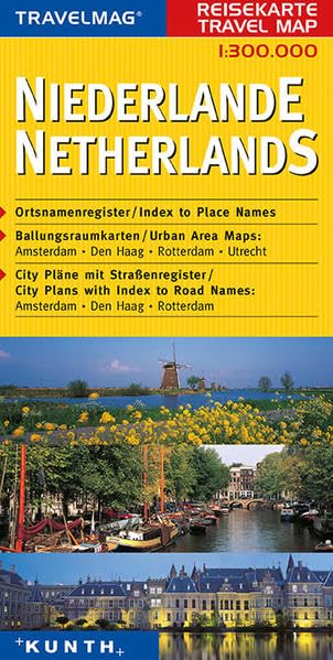 KUNTH Reisekarte Niederlande 1 : 300 000 Leisure, Home & Garden