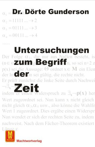 Product Image: Untersuchungen zum Begriff der Zeit