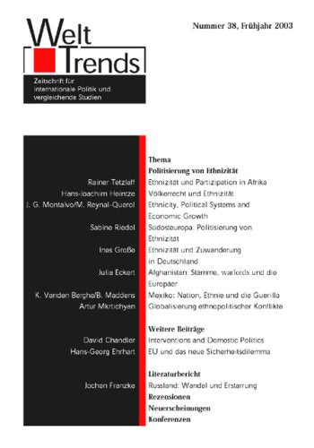 Politisierung und Ethnizität Social Sciences