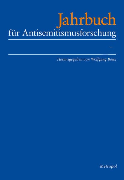 Jahrbuch für Antisemitismusforschung / Jahrbuch für Antisemitismusforschung 13 (2004) Politics & History
