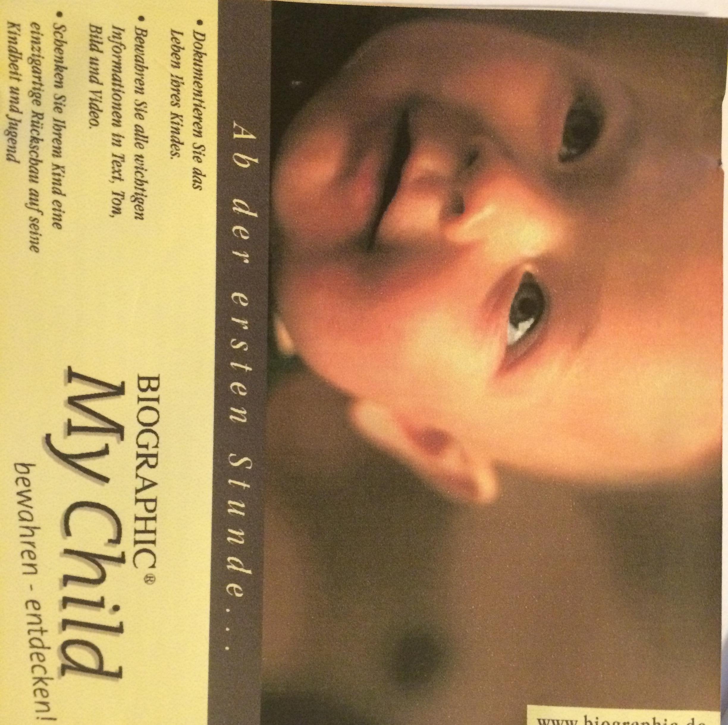 Product Image: Biographic® MyChild. Ab der ersten Stunde... Version MCDE 1.0